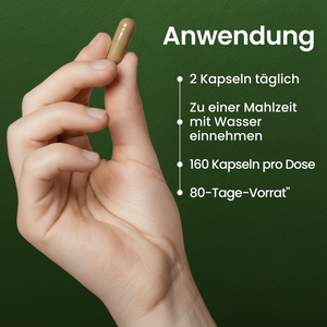 Lungenkraut | 160 Kapseln